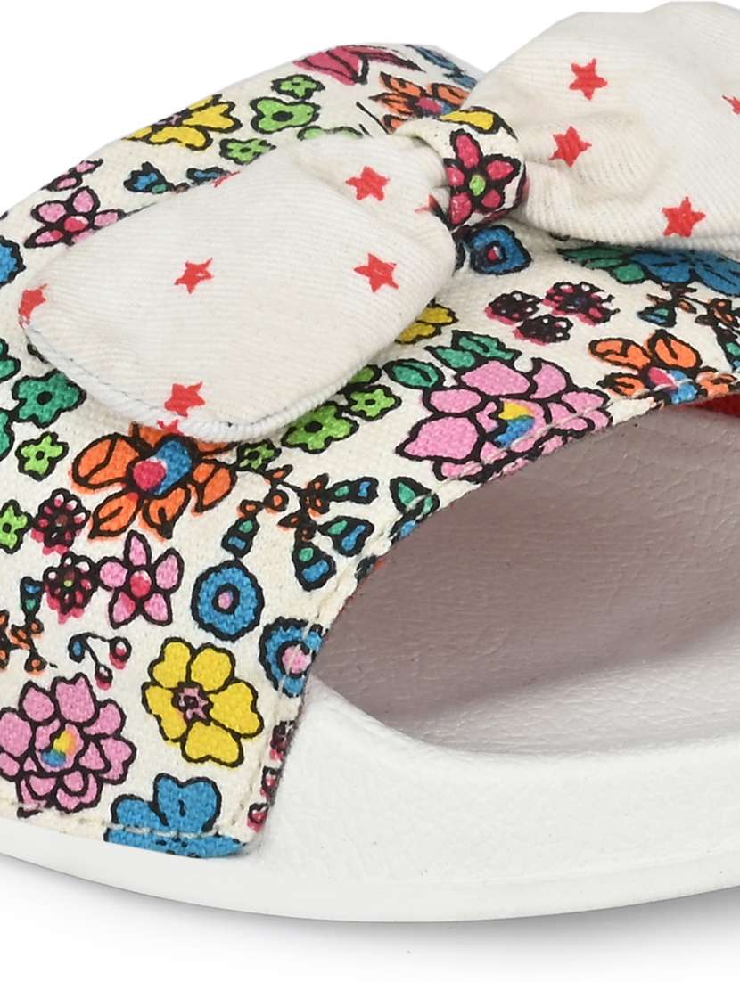 bucik white women bck9021 lightweight comfort summer trendy premium stylish slides  - 21279797 -  Standard Image - 3