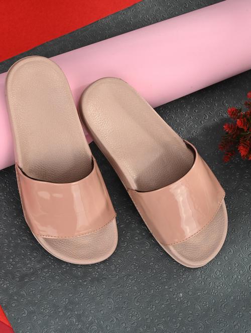 bucik pink women bck9019 lightweight comfort summer trendy premium stylish slides - 21279800 - Standard Image - 0