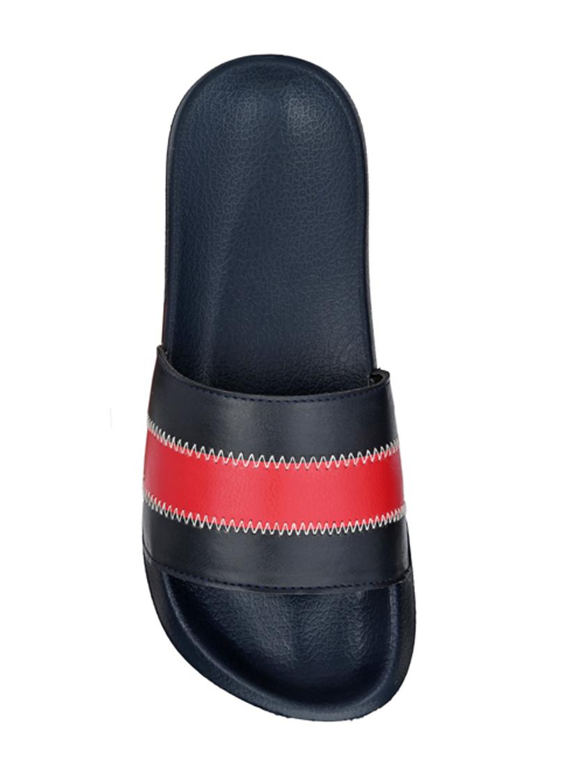 bucik blue men bck9060 lightweight comfort summer trendy premium stylish slides - 21279817 - Standard Image - 3