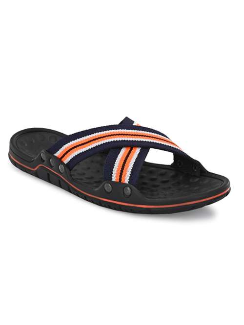 black slip on flip flops - 21279879 -  Standard Image - 0