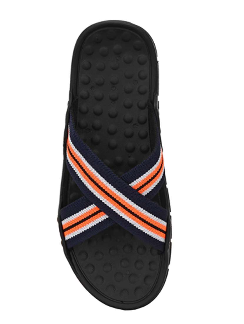 black slip on flip flops - 21279879 -  Standard Image - 3