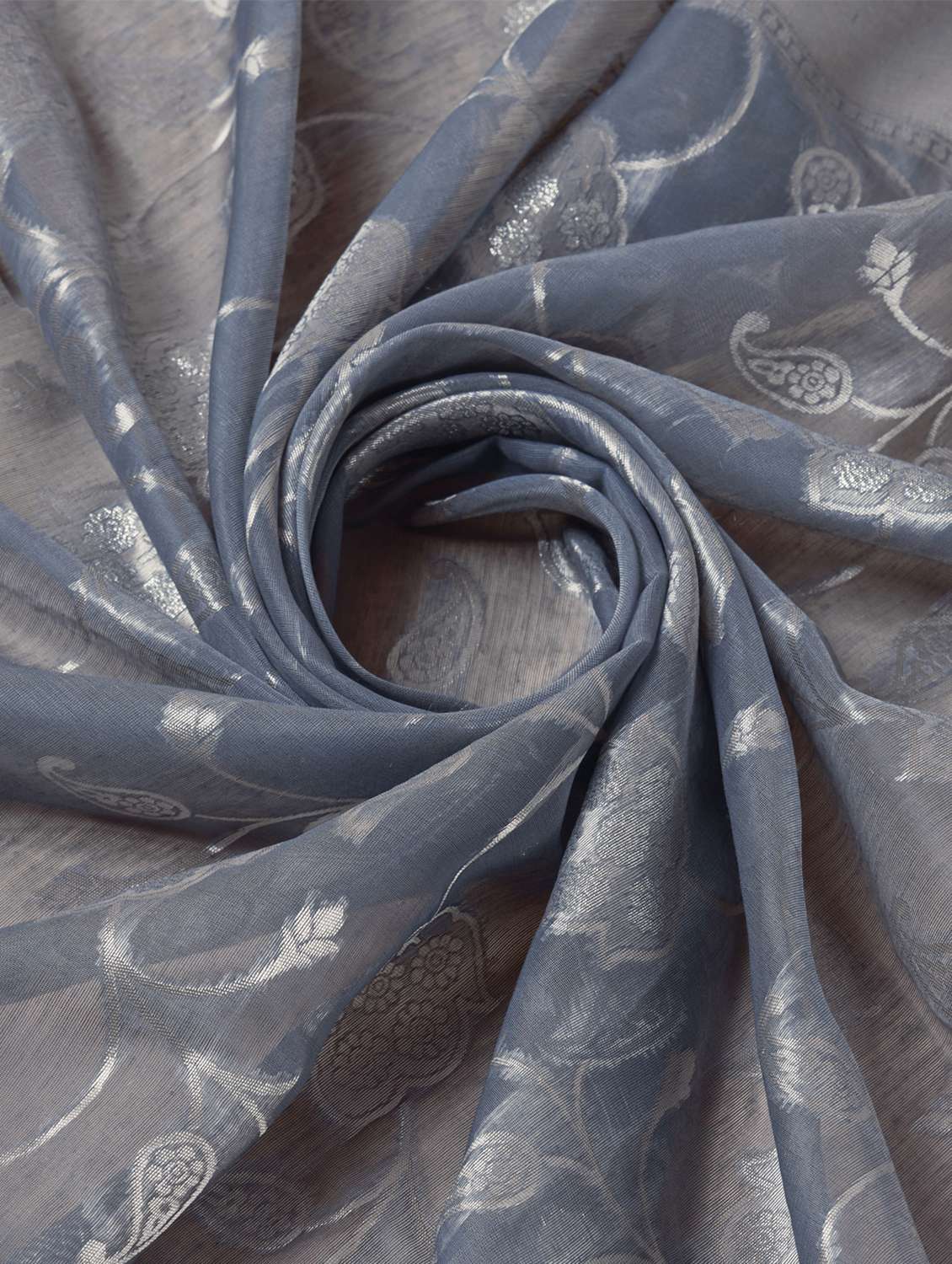 women self design tussar saree with blouse - 21279964 -  Standard Image - 5