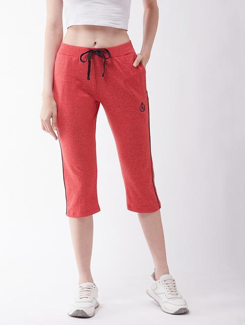 women mid rise cotton blend capri - 21280135 -  Standard Image - 0
