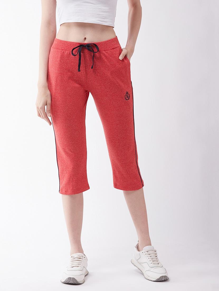 women mid rise cotton blend capri - 21280135 -  Zoom Image - 0