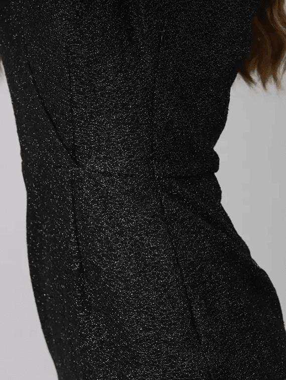 black self-designed sheath dress - 21281711 - Standard Image - 3