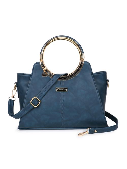women solid leatherette handbag - 21281960 -  Standard Image - 0