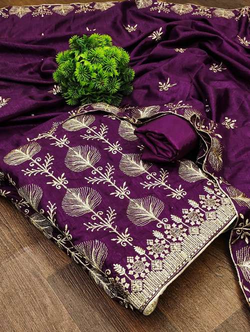 women embroidered unstitched suit set - 21284278 - Standard Image - 0