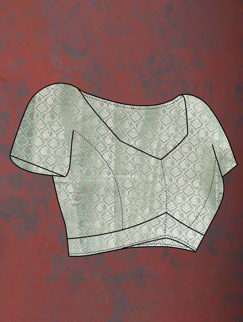 women self design banarasi saree with blouse - 21286560 -  Standard Image - 3