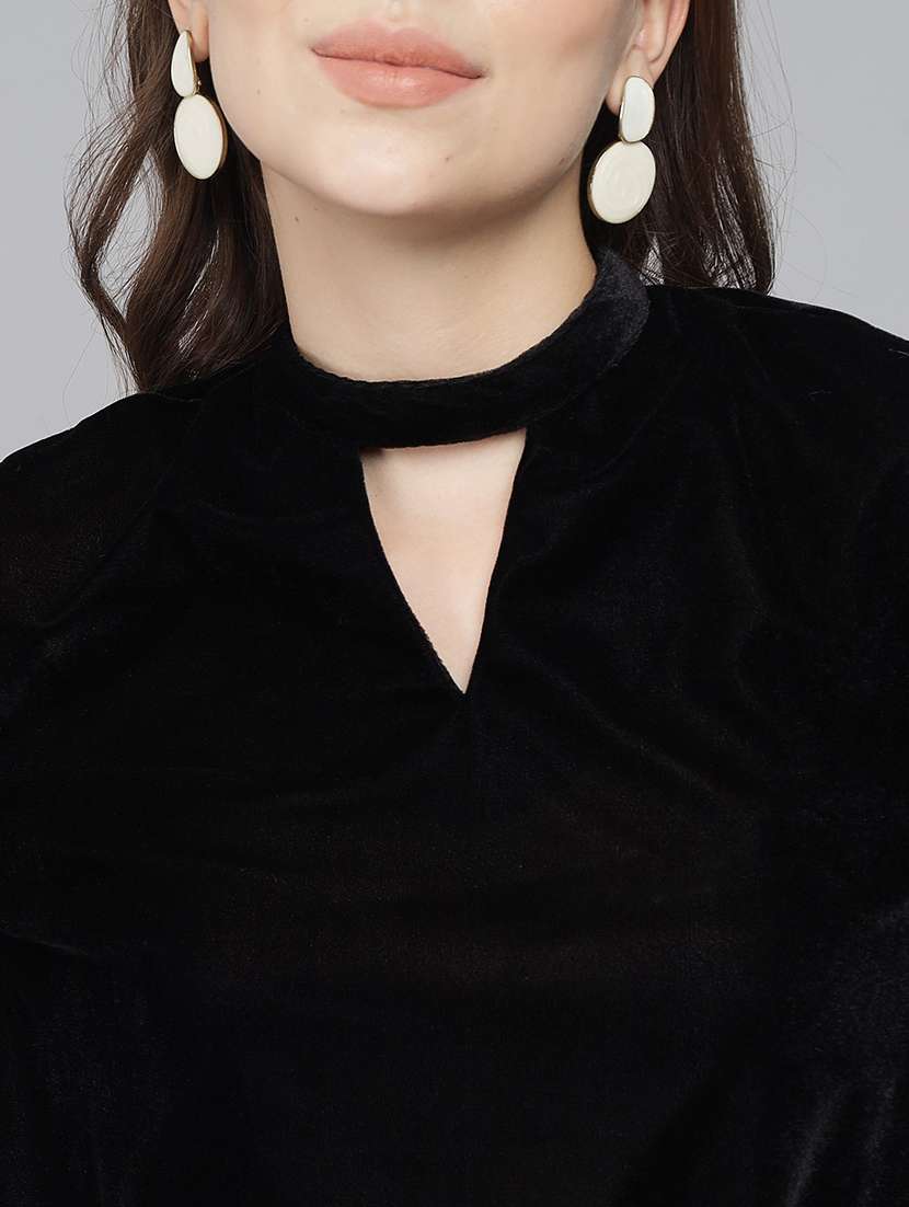 black velvet regular top - 21286764 -  Standard Image - 5