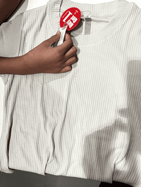 assorted rib tshirt - 21287061 - Standard Image - 0