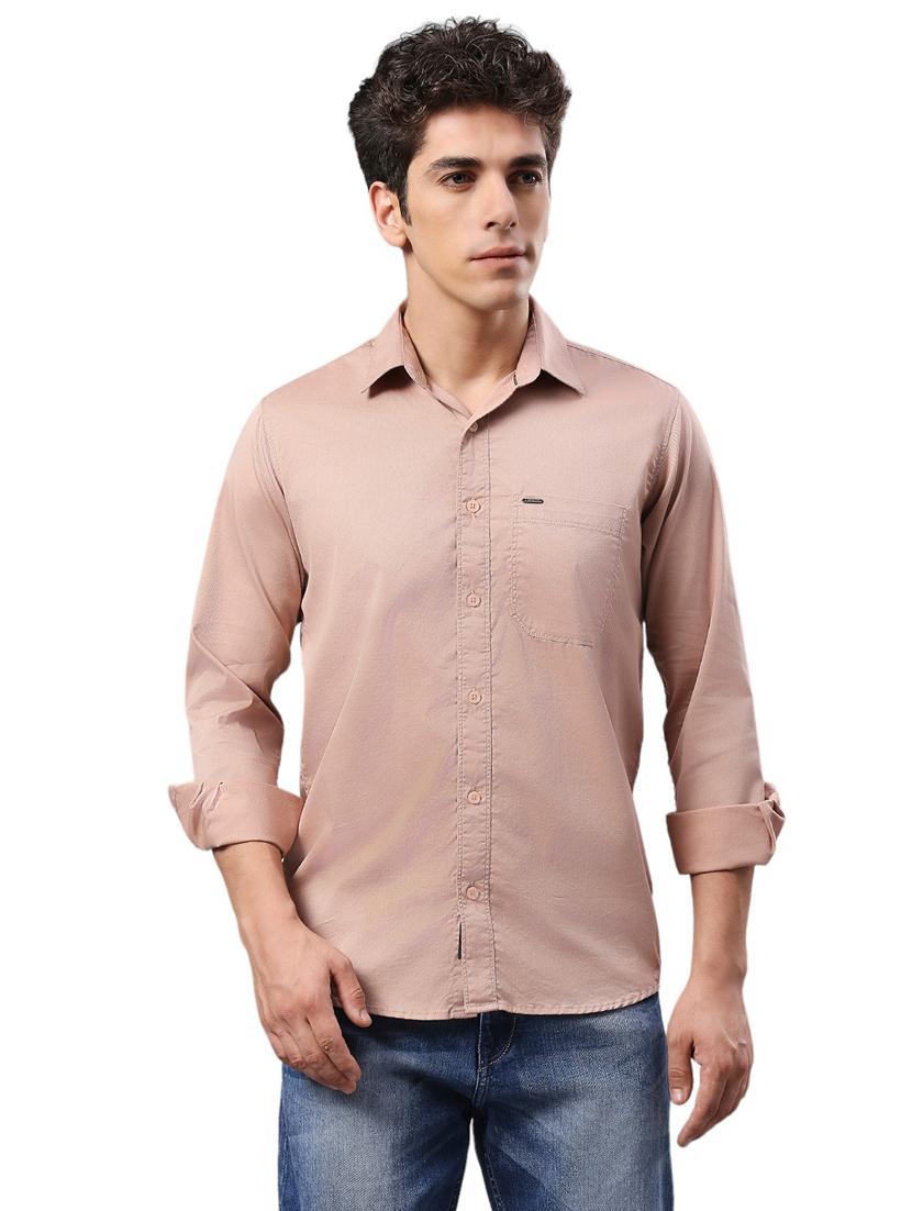 men collared neck long sleeves casual shirt - 21287387 - Zoom Image - 0
