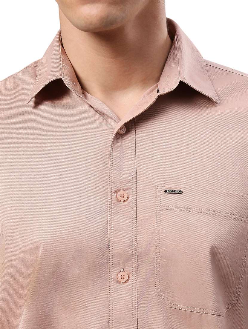 men collared neck long sleeves casual shirt - 21287387 - Standard Image - 5