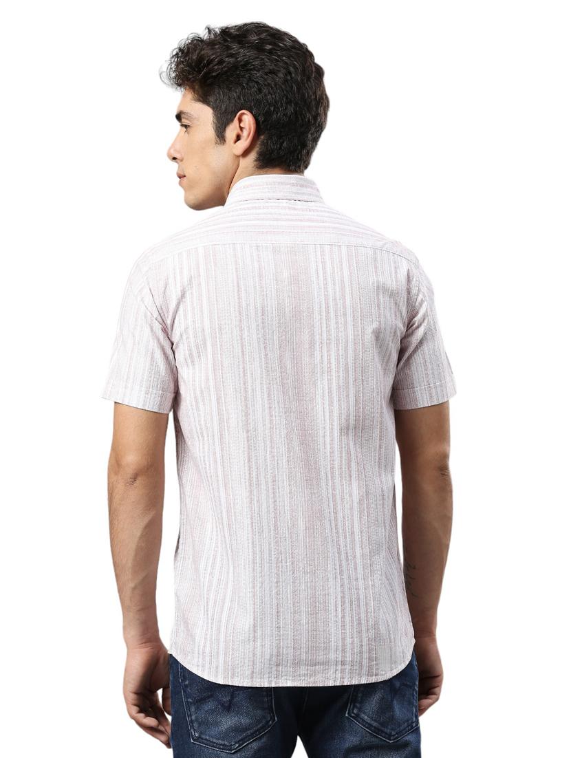 men collared neck short sleeves casual shirt - 21287415 - Standard Image - 3