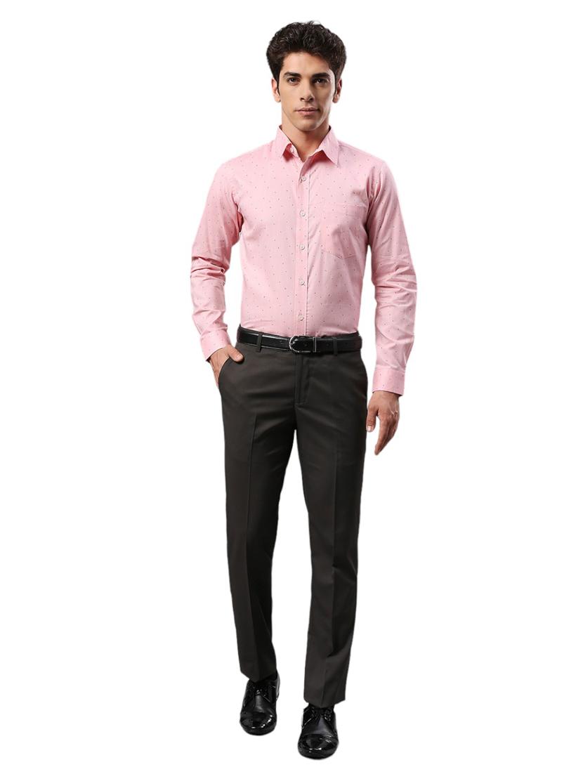 men printed cotton formal shirt - 21287439 - Standard Image - 3