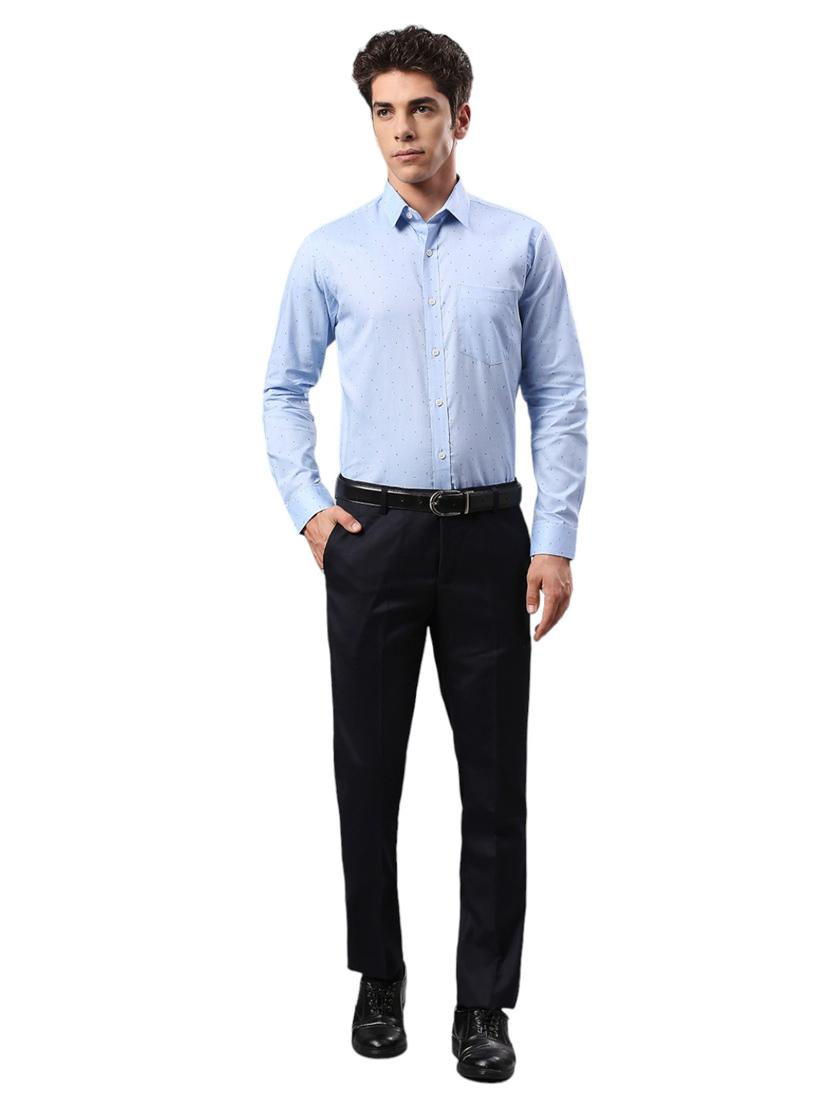 men printed cotton formal shirt - 21287440 - Standard Image - 3