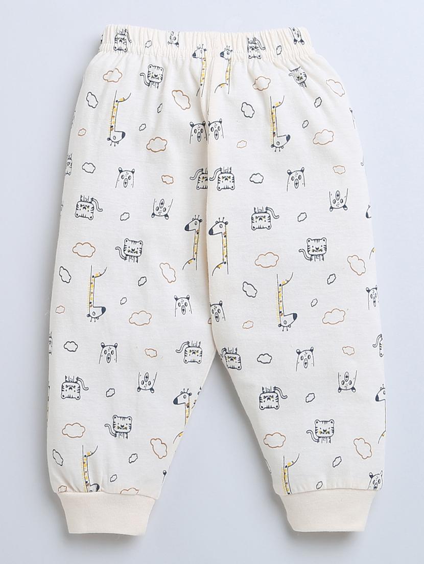 kids printed cotton full length twin set - 21287832 - Standard Image - 3
