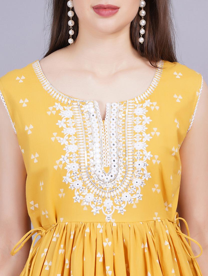 women yellow kurta pant set with dupatta - 21288946 - Standard Image - 5
