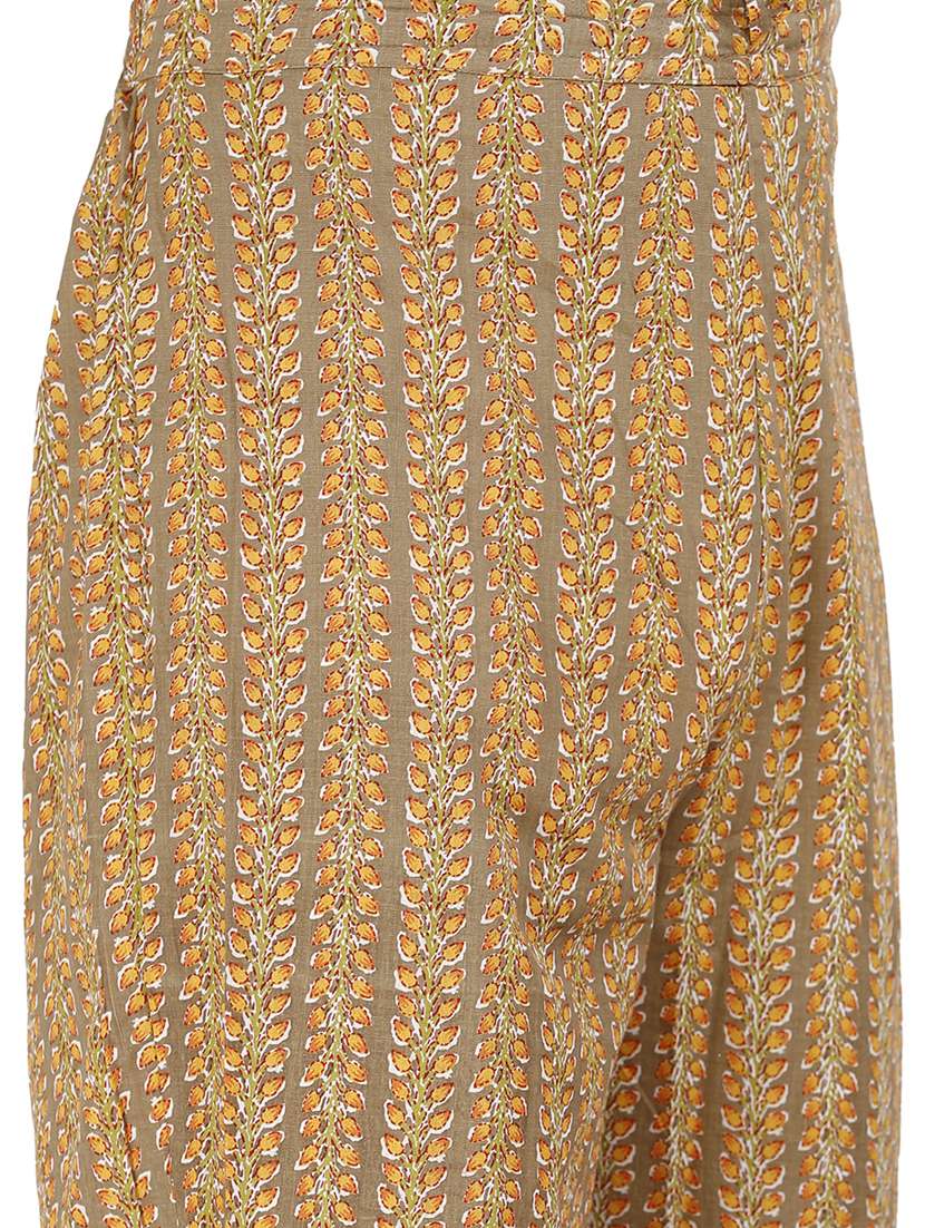 women printed kurta pant set - 21289211 - Standard Image - 3
