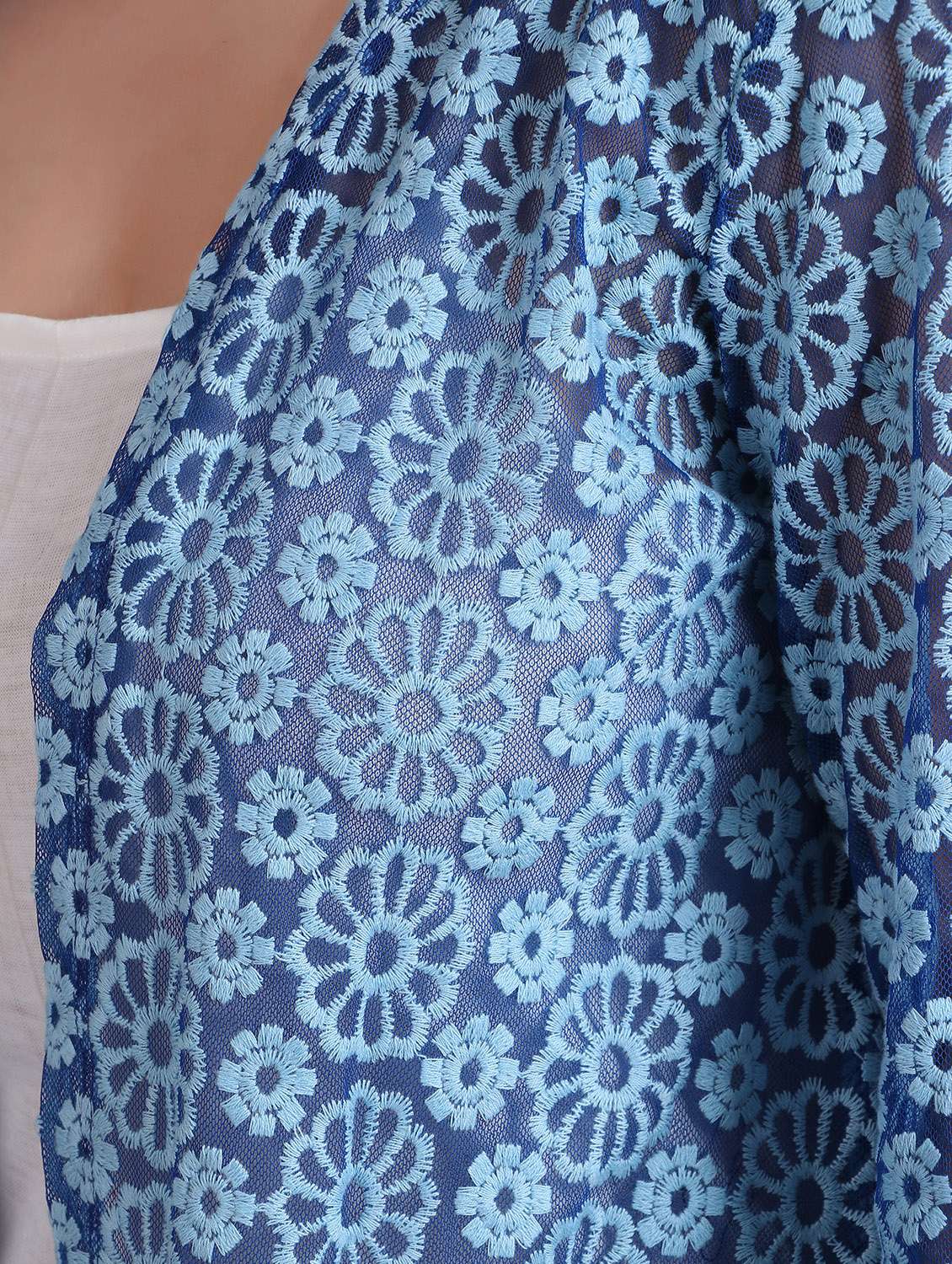 blue lace regular shrug - 21289591 -  Standard Image - 5