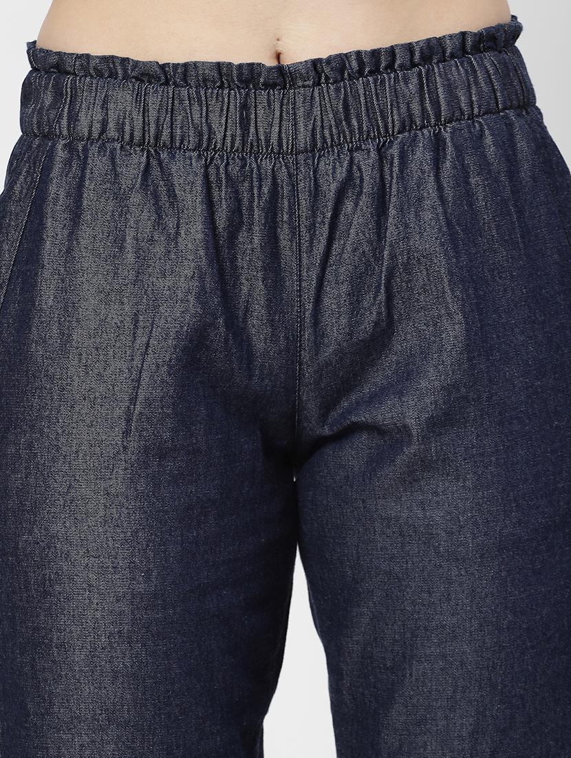 navy blue cotton jeans - 21290011 - Standard Image - 5
