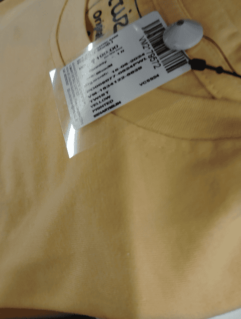 yellow single jersey tshirt - 21290336 - Zoom Image - 0