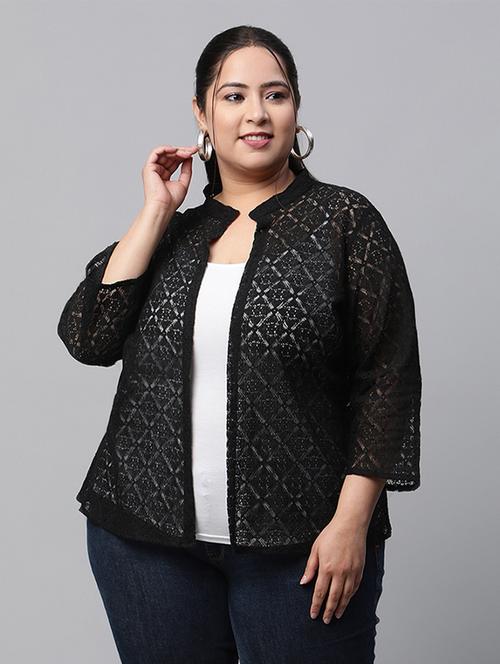 women self-designed regular shrug - 21290696 -  Standard Image - 0