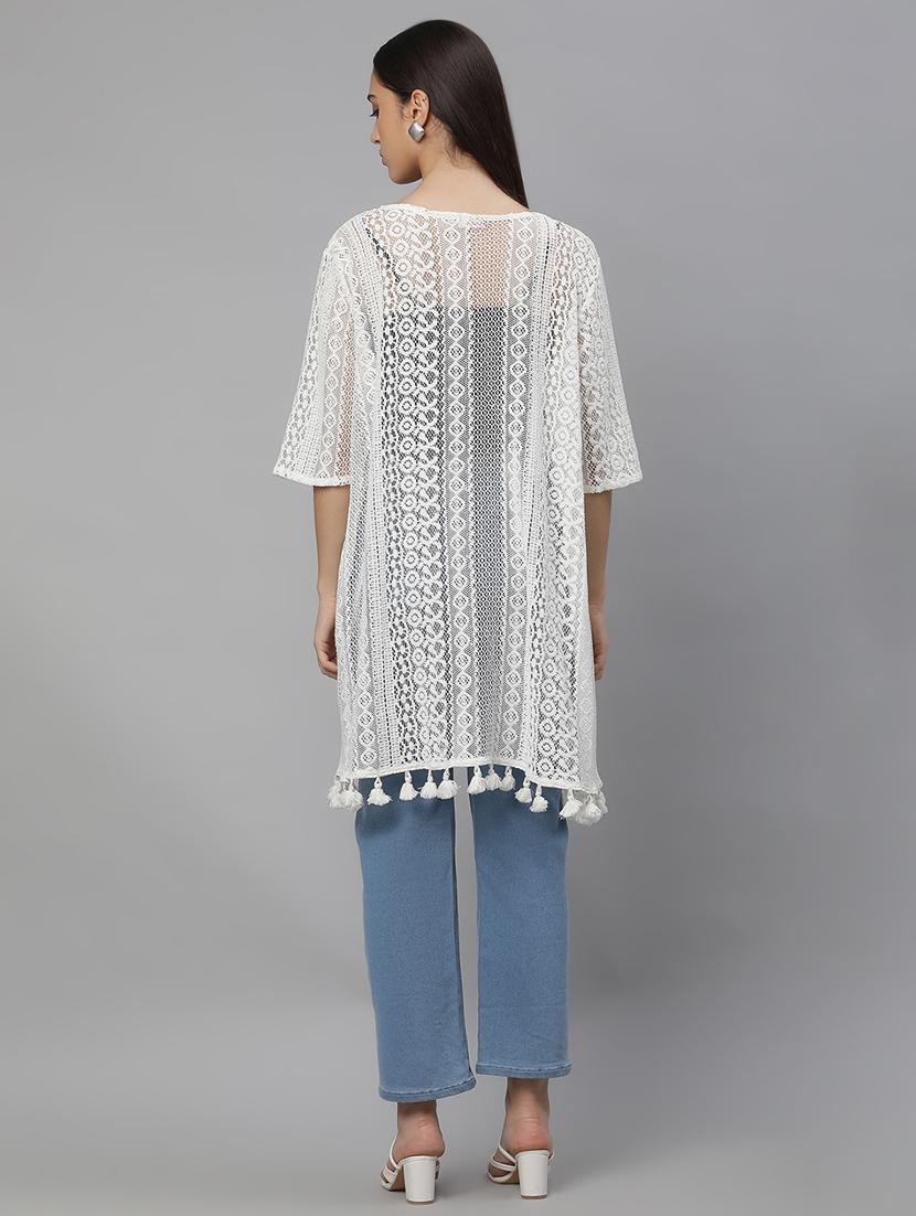 women self-designed regular shrug - 21290707 - Standard Image - 3