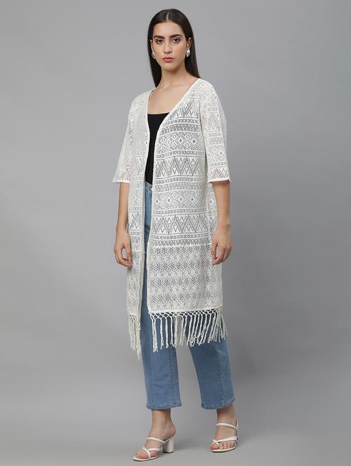 women self-designed regular shrug - 21290714 - Standard Image - 0