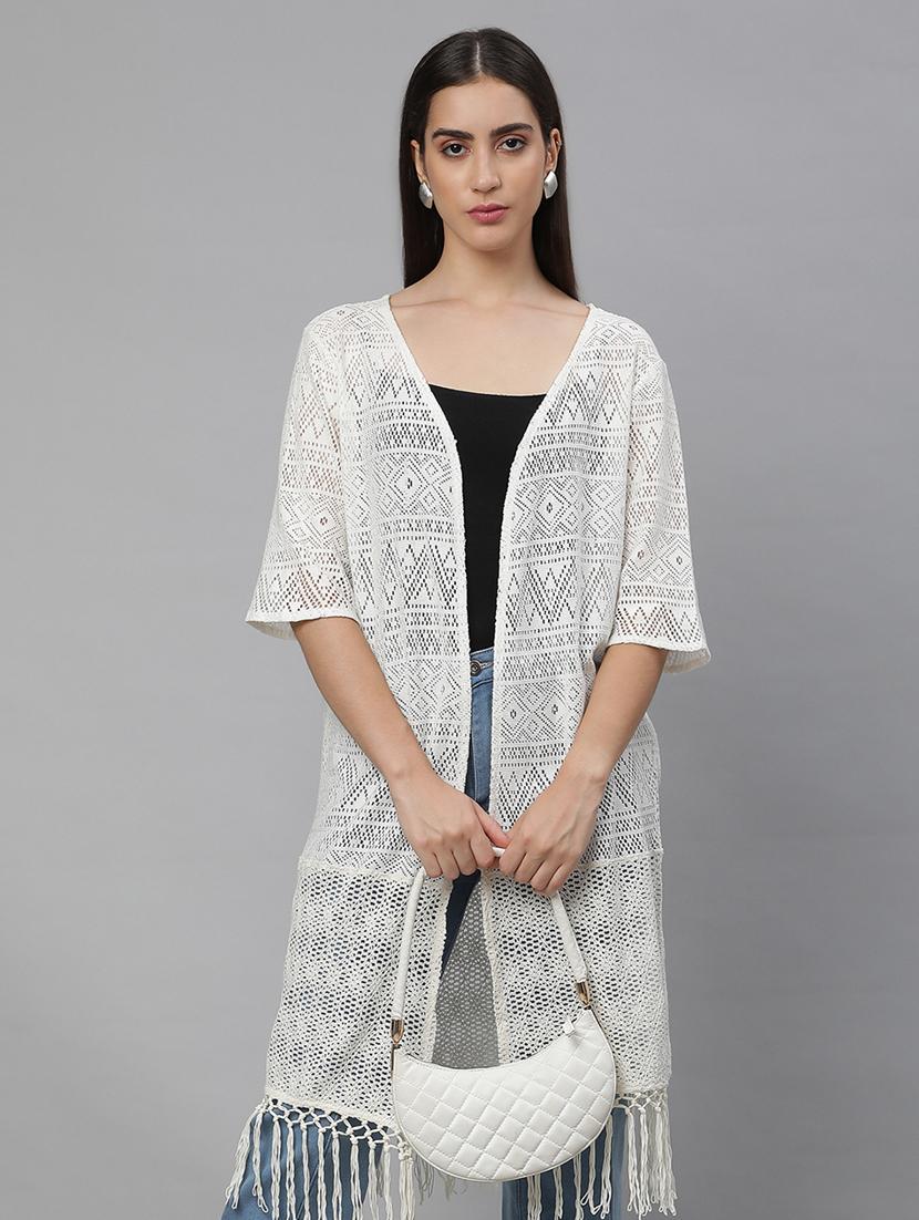 women self-designed regular shrug - 21290714 - Standard Image - 3
