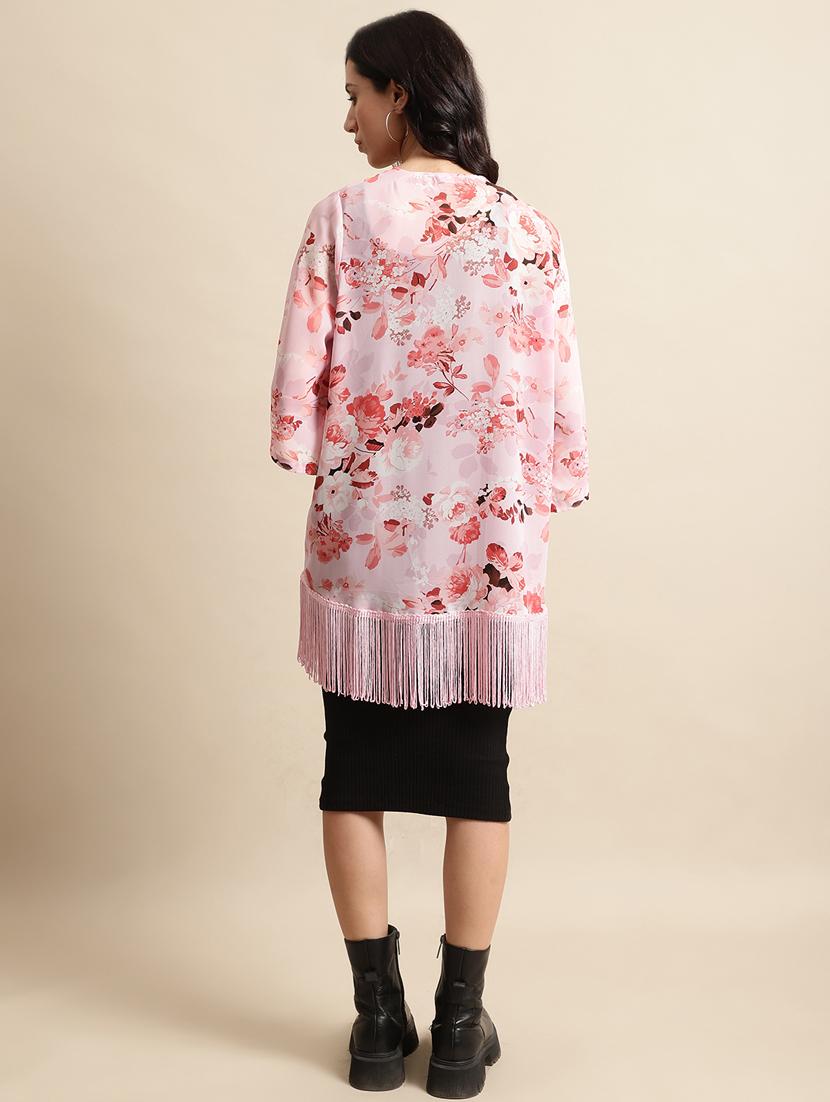 women floral printed regular shrug - 21290716 - Standard Image - 3