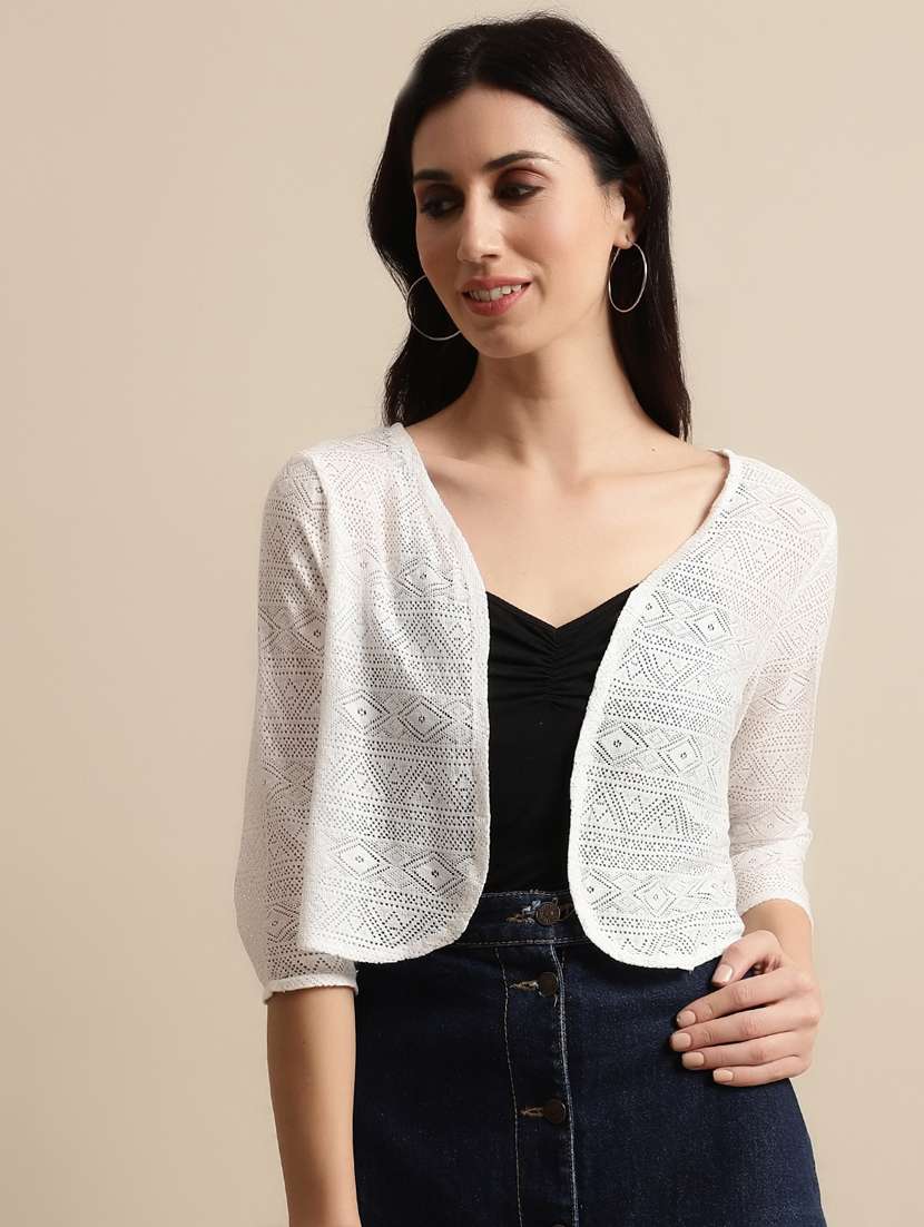 women self-designed regular shrug