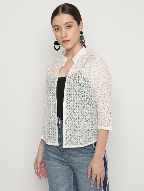 women self-designed regular shrug - 21290738 - Standard Image - 0