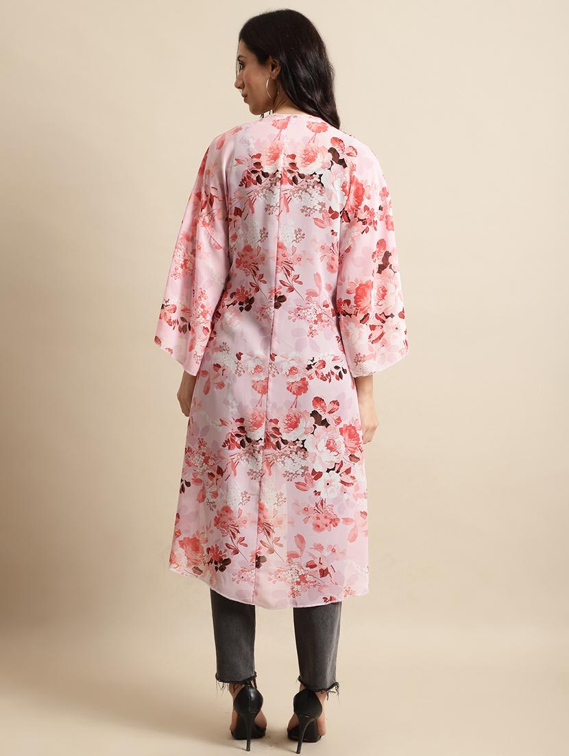 women floral printed regular shrug - 21290744 - Standard Image - 3