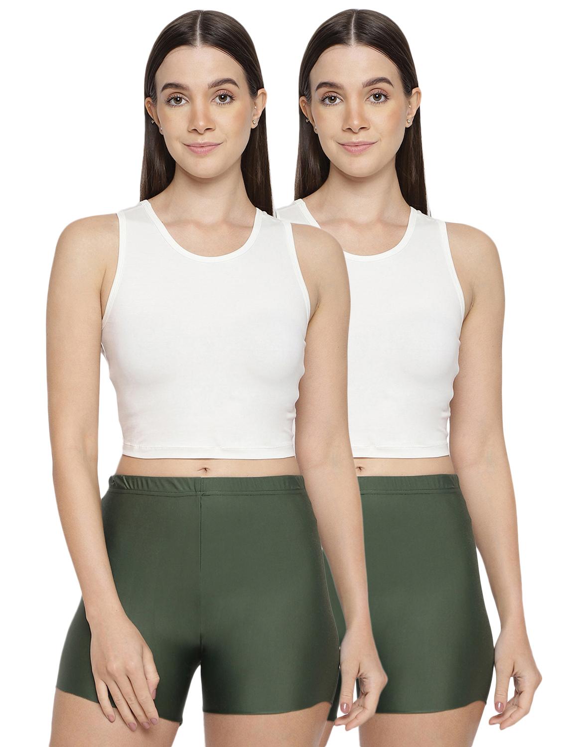 women pack of 2 solid camisoles - 21291597 - Zoom Image - 0