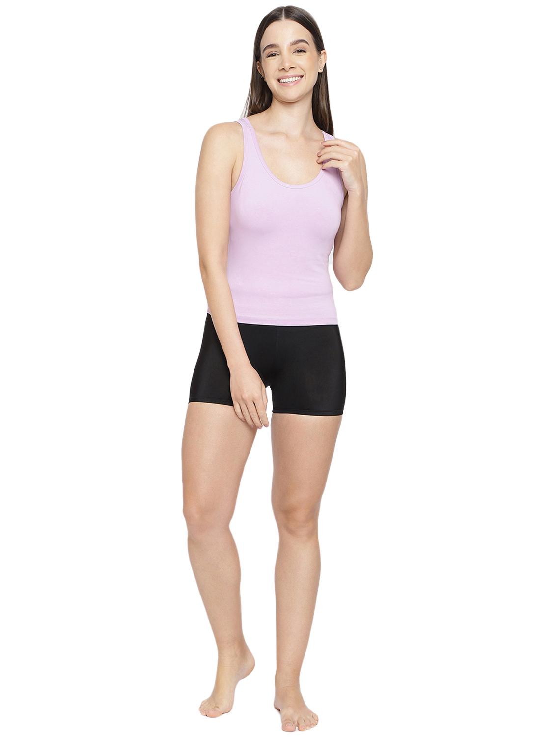 women pack of 2 solid camisoles - 21291619 - Standard Image - 5