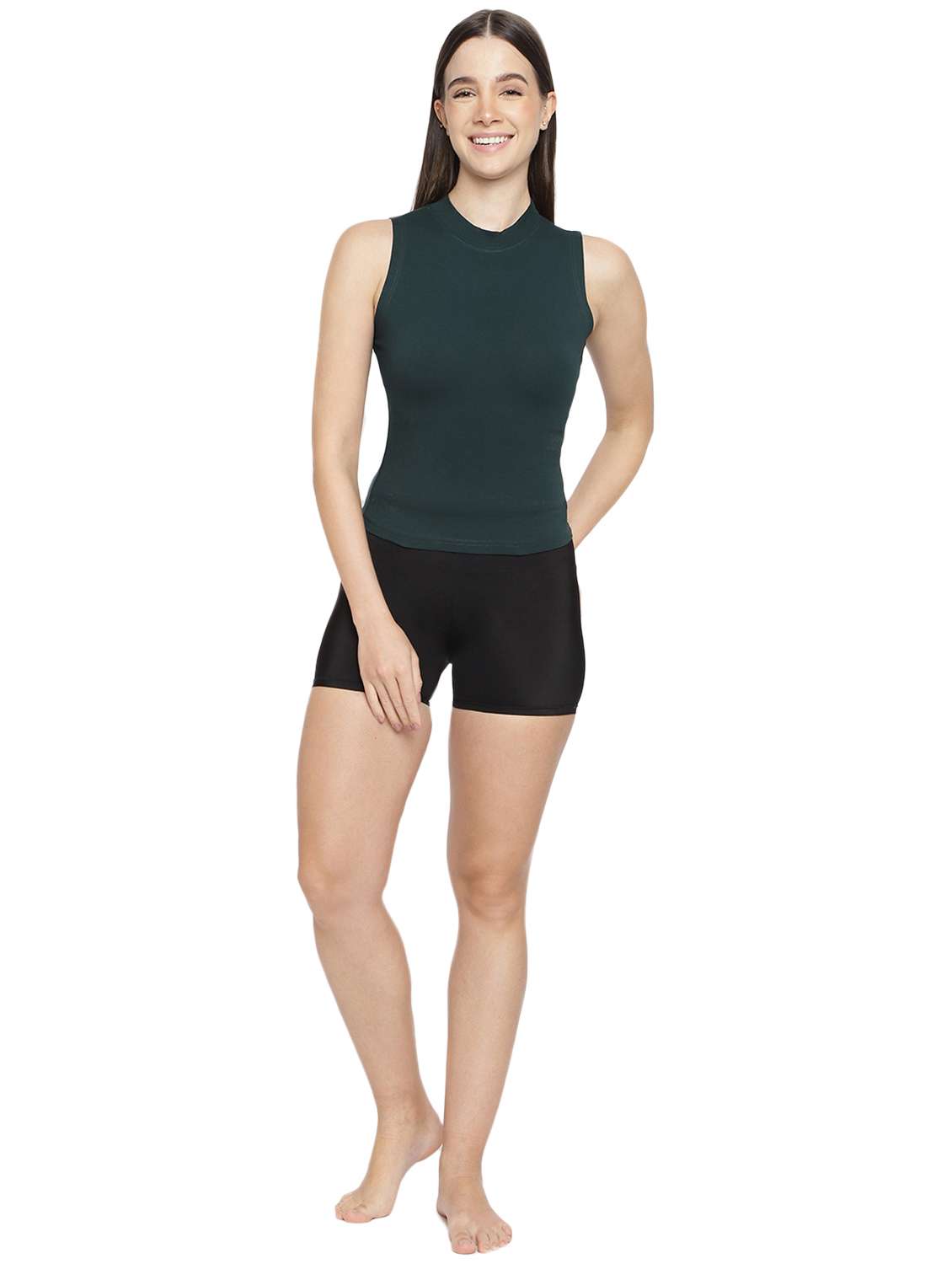 women pack of 2 solid camisoles - 21291660 - Standard Image - 5