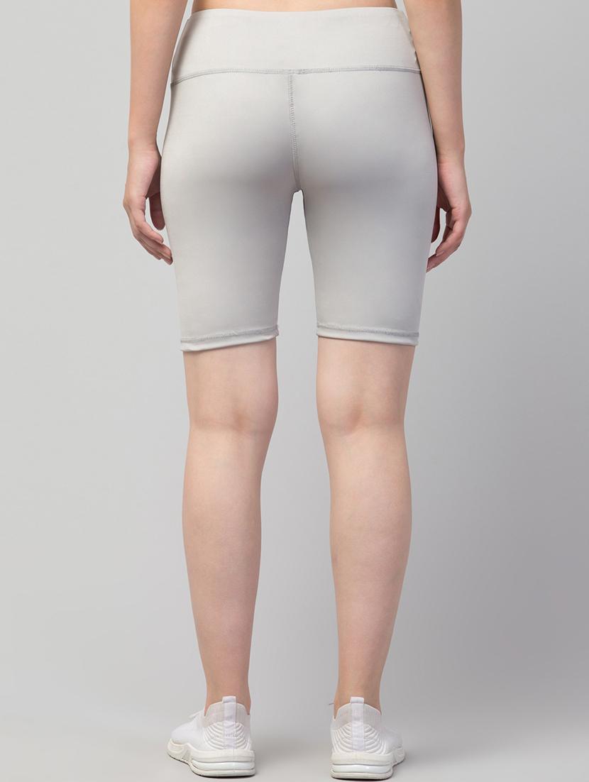 grey polyester sports shorts - 21292005 - Standard Image - 3