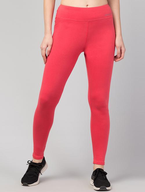 pink polyester regular yoga pant - 21292035 - Standard Image - 0