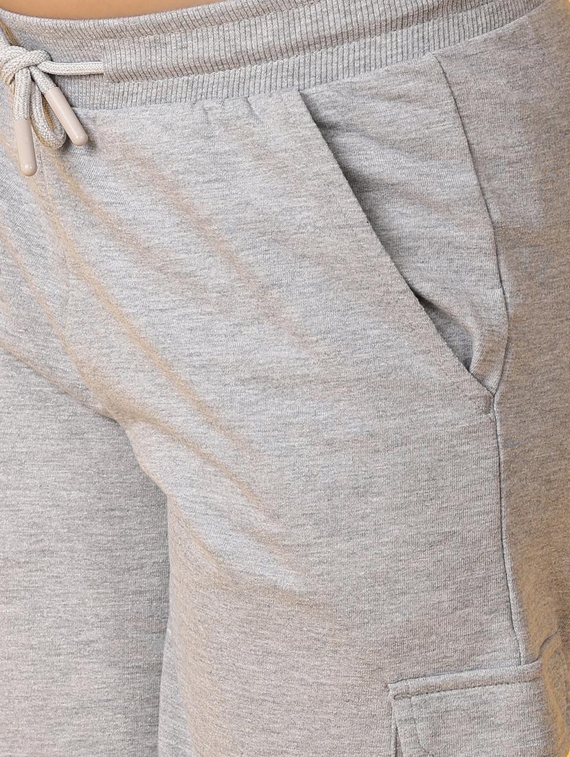 grey typographic cargo trouser - 21292245 - Standard Image - 5