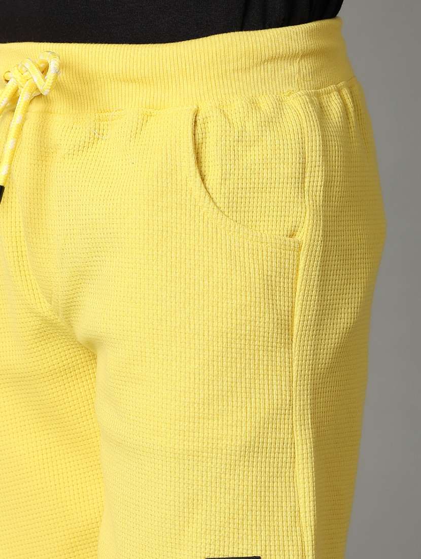 boys mid-rise solid three-fourth - 21292268 -  Standard Image - 5