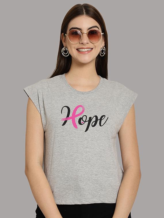 women printed round neck crop top - 21292502 - Standard Image - 3