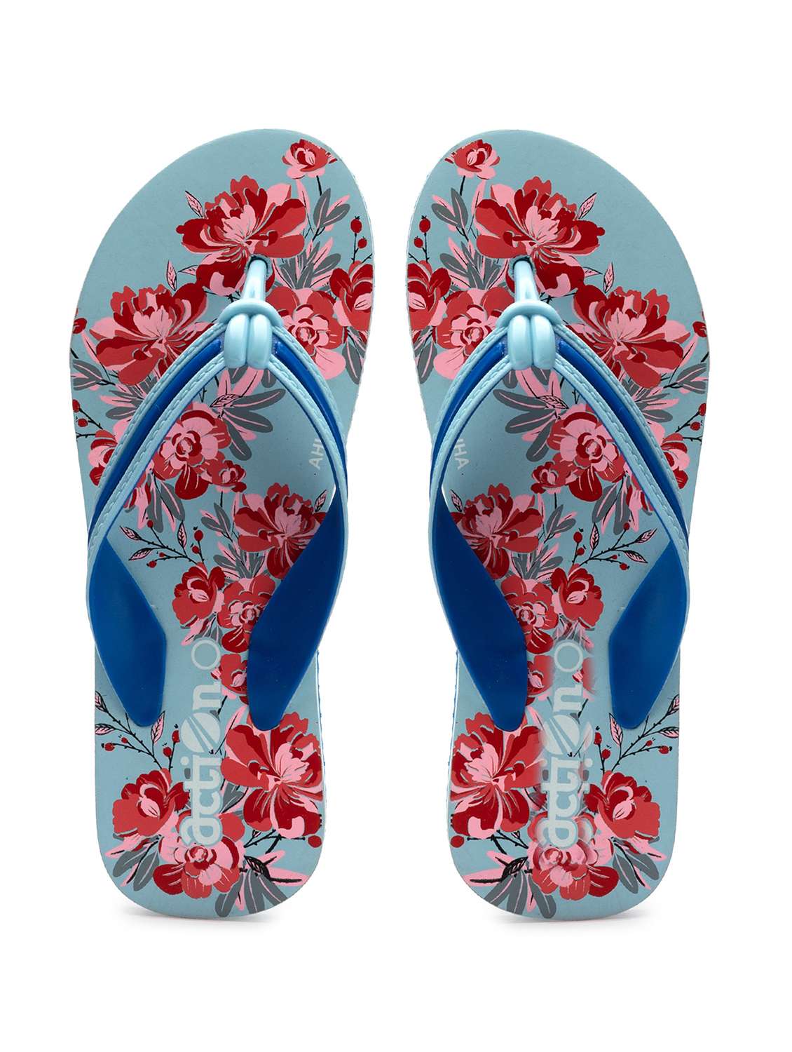 women printed slip on flip flop