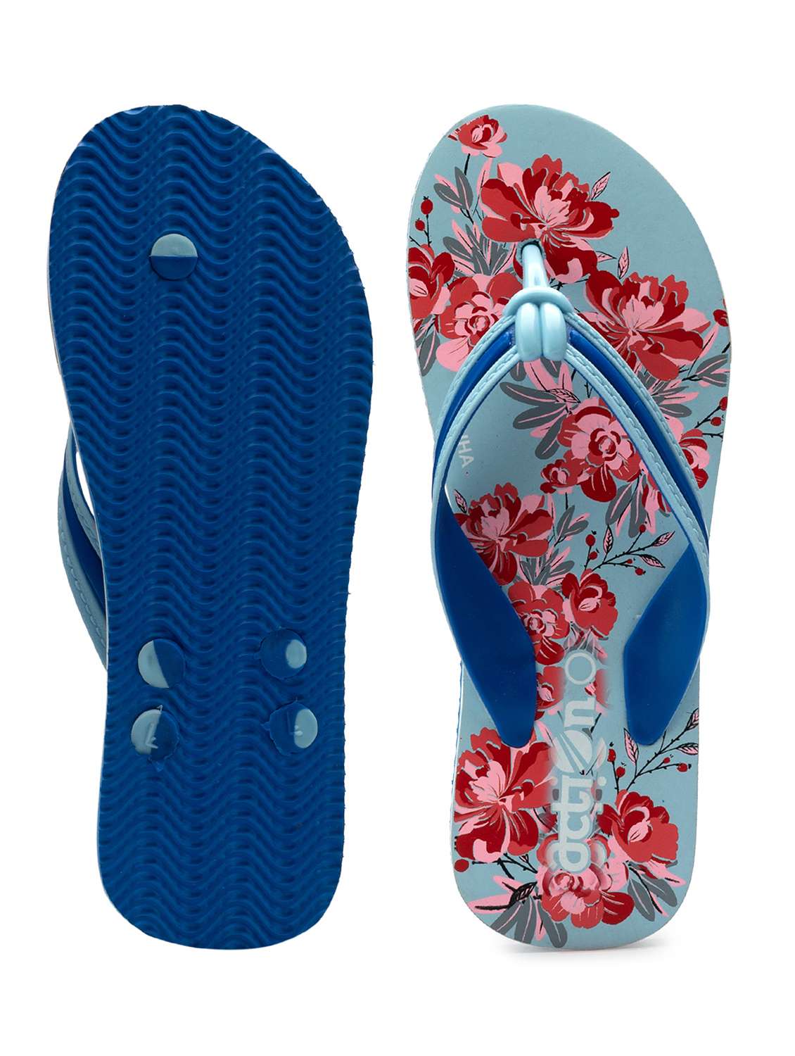 women printed slip on flip flop - 21295060 -  Standard Image - 3