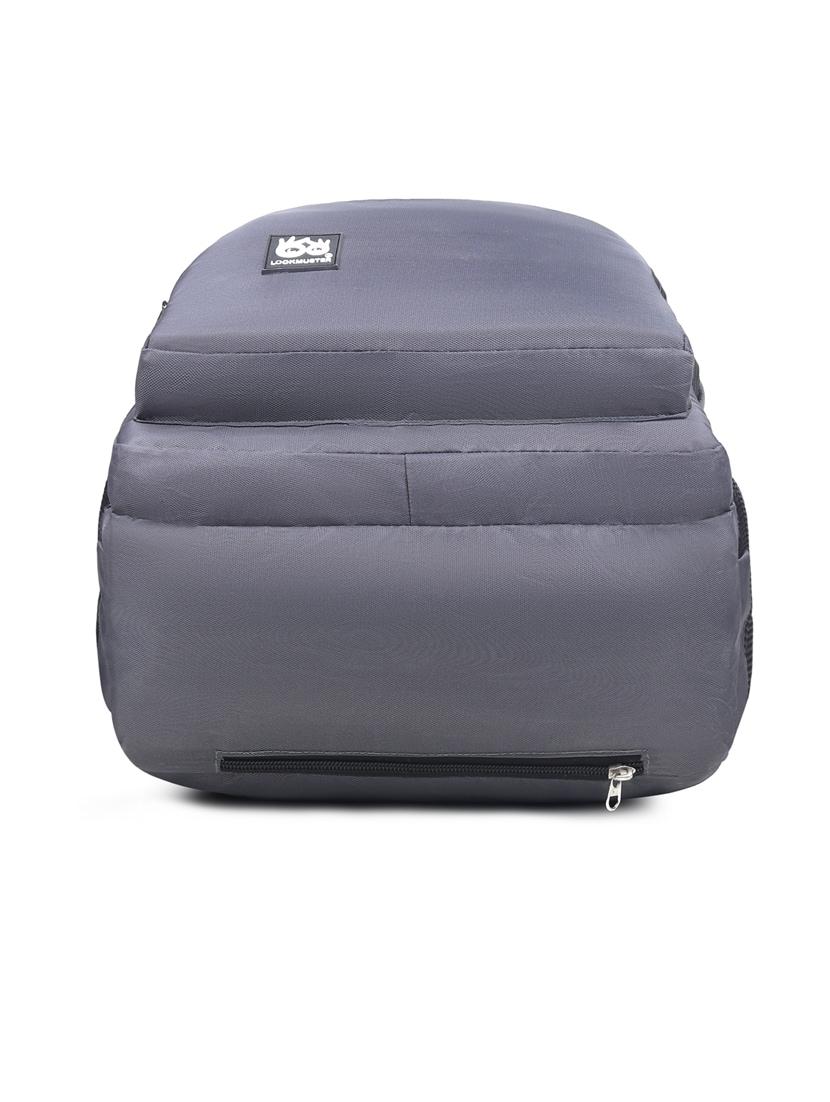 men solid laptop backpack - 21301204 - Standard Image - 5