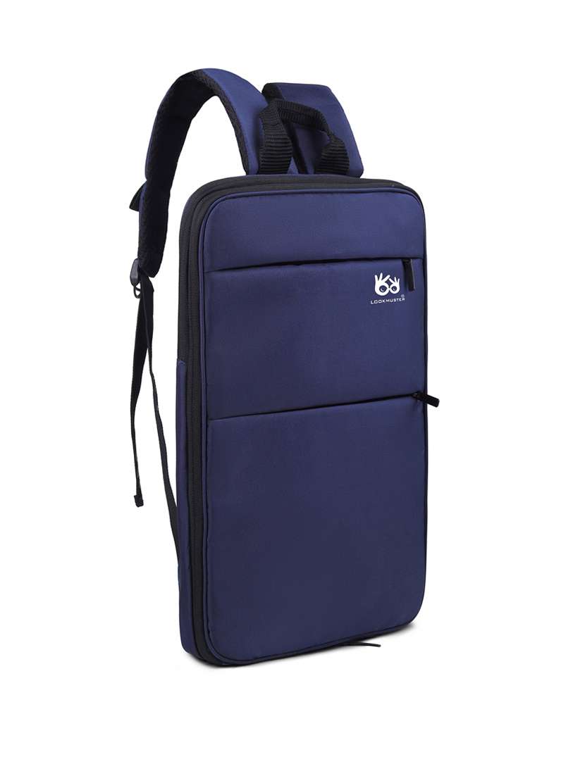 men solid laptop backpack