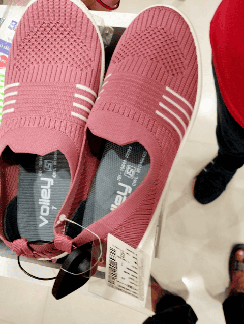 pink pu (polyurethane) casual shoes - 21303829 - Standard Image - 0
