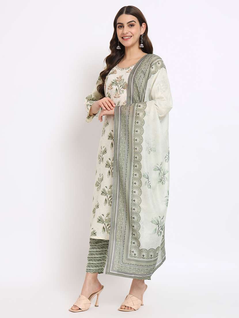 women kurta pant set with dupatta - 21304160 -  Standard Image - 3