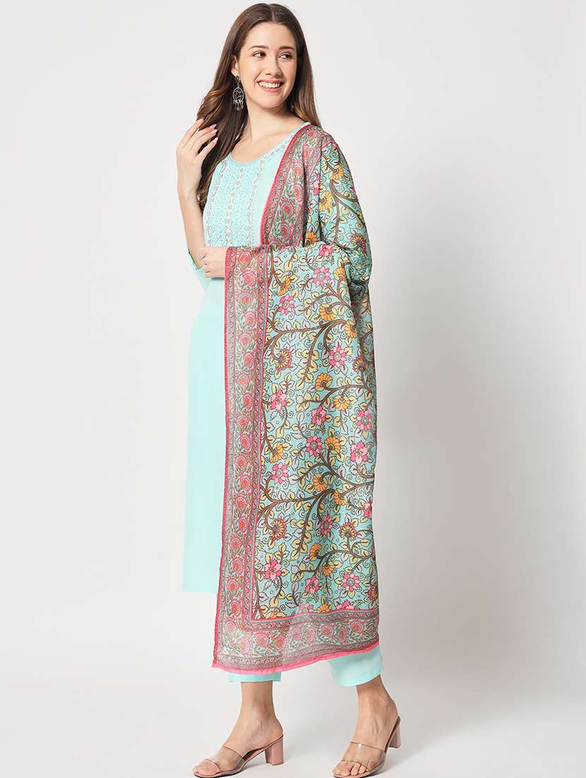 women kurta pant set with dupatta - 21304182 -  Standard Image - 3