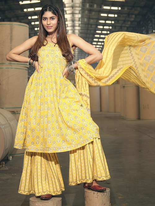 Kurta Sharara Set