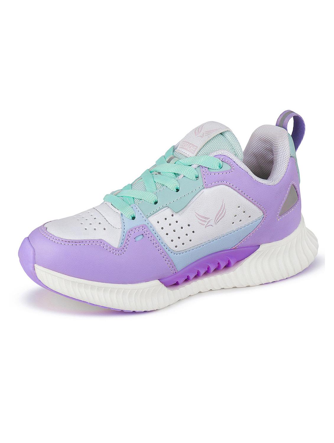 purple lace-up sports shoes - 21304854 -  Zoom Image - 0